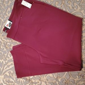 Maroon dress pants